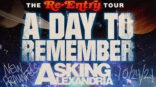 A Day To Remember Live (The Plot To Bomb The Panhandle) Re-Entry Tour in New Braunfels, TX 10/24/21