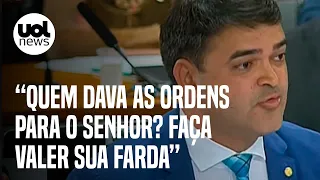 Deputado diz a Mauro Cid para se defender na CPI do 8/1: 'Faça valer a farda que está usando'