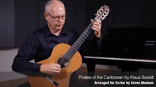 Pirates of the Caribbean (Klaus Badelt) - Danish Guitar Performance - Soren Madsen