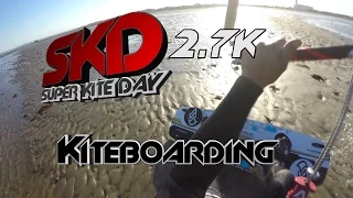 Super Flat Water KiteSurfing in 2.7K