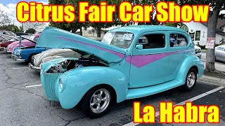 Citrus Fair 2024 Classic Car Show, La Habra, California