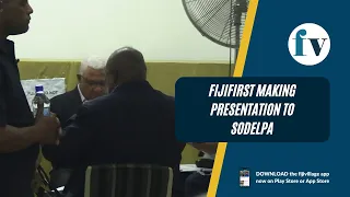 FijiFirst making presentation to SODELPA | 23/12/2022