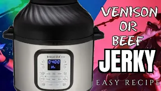 Jerky Instant Pot Recipe Easy Simple Ingredients You Already Have Tutorial