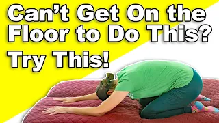 Easy Back Pain Relief Stretch Without Getting on the Floor!