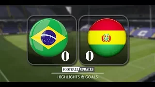 Bolivia vs Brazil 0-0   Extended Highlights  WCQ 2018 05-October-2017