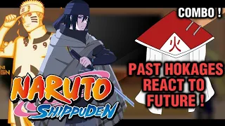 PAST HOKAGES REACT TO FUTURE NARUTO AND SSASUKE ! COMBO SPECIAL EDITION #naruto #gacha #reaction