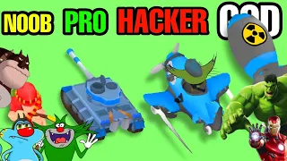 Oggy And Jack Challenge Avengers Team | In Army Commander Game 😂 Oggy Game | Tank Game 🚀