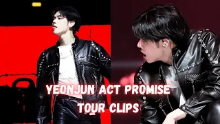 YEONJUN Act Promise Tour Clips Part 1