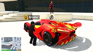 Mein KLEINER BRUDER klaut IRON MAN AUTO in GTA 5 RP!