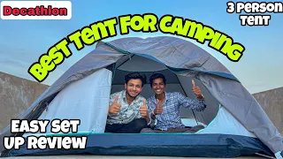 Decathlon Quechua MH100 3 Person Tent Review & Unboxing || Camping Tent || Tent review MH100