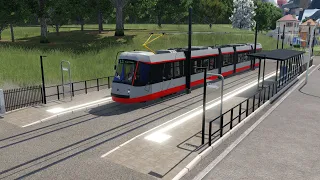 Transport Fever 2 : Construction du Tram T13 et cab ride ! Episode 06