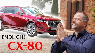 ENDLICH: Mazda CX-80 2024 mit 7 SITZEN 😍! Was hat sich zum CX-60 verändert?  - [#20] Mazda News