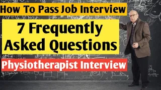 How to pass an interview | Physiotherapist interview |Dr.Huma Ibrar PT