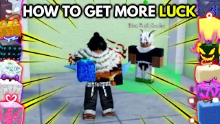 How To Get More Luck! | Blox Fruits