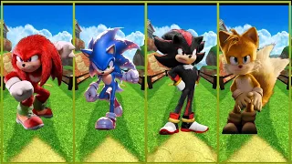 Knuckles 🆚 Sonic the Hedgehog 🆚 Shadow 🆚 Miles ❤ Who is the Winner?