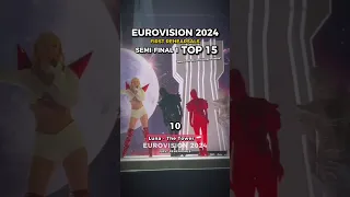 Eurovision 2024: My Top 15 - Semi-Final 1 (First Rehearsals)