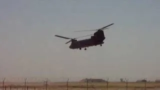 Bored in Iraq watching Chinook helicopters