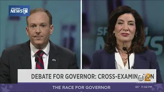 N.Y. gubernatorial candidates Hochul, Zeldin face off in only debate