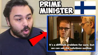 British Reaction To Kummeli - Prime Minister (Finnish Comedy)