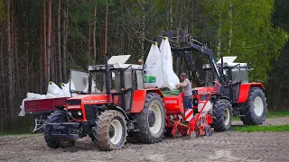 Siew kukurydzy i słonecznika 2022 na dwa zestawy w Gr. Ćwik " Podkarpackie "