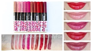 Rimmel Provocalips + Lip Swatches - Beauty with Emily Fox