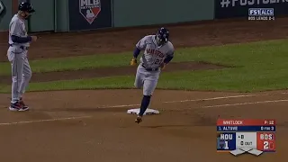 José Altuve Hits CLUTCH Game Tying Home Run In 8th! | Astros vs. Red Sox (ALCS Game 4)