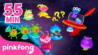 Alien Songs Special | Best Space Songs for Kids | +Compilation | Pinkfong Songs for Children