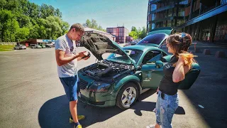 Девушка, Автосалон, Банк. Битва за Audi.