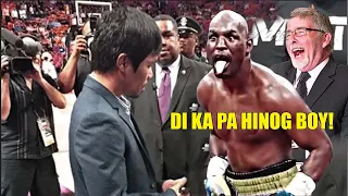 🥊 Ito ang Dahilan kaya NAGALIT si Pacquiao sa laban na ito | "hindi ka pa hinog"