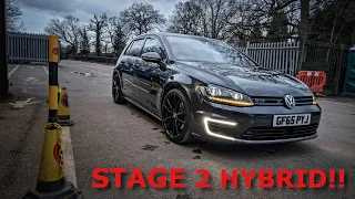 STAGE 2 GOLF GTE - UK'S FIRST FLAMING HYBRID!!!