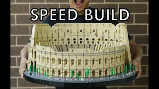 LEGO 10276 Colosseum Speed Build & Unboxing - the BIGGEST set yet!