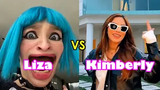 Liza Anokhina vs Kimberly Loaiza ✨🌠 Tik Tok Dance Compilation