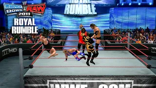 WWE SmackDown vs. Raw 2011 - 30-Man Royal Rumble Match Gameplay