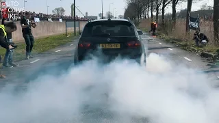 900hp BMW 335i (E91) w/ Akrapovic Exhaust - LOUD REVS & HUGE BURNOUTS