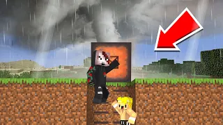 TORNADO vs. El Bunker Mas Seguro de Minecraft!