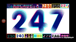 numbers 1 to 417 in 41 fonts Jixzl