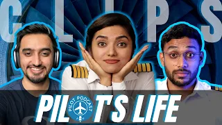 Airline Pilot’s Daily Schedule | Pilot Podcast Clips | Capt. Neha Thakare | Winged Engineer