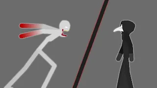 SCP-096 VS SCP-049 (First Encounter) - Stick Nodes Animation