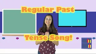 Regular Past Tense Verbs Song | Songs for Speech Therapy and ELD