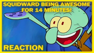 Gargantuas Reacts | Squidward Being The Most Iconic Spongebob Character For Over 14 Minutes