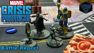 Marvel Crisis Protocol Battle Report [121] Avengers VS The Black Order