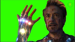 Avengers Endgame  "I am iron man" Green screen