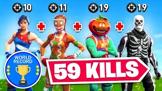 We Got The Fortnite Elimination *WORLD* Record (59)