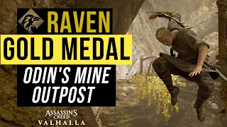 🥇 SLEEPING GOLD Odin’s Mine Hideout - Trial of the RAVEN - Mastery Challenge Tips | AC Valhalla