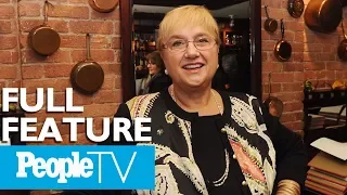 Lidia Bastianich Cooks Spaghetti With Shrimp & Basil, Tours Her Home & Garden | PeopleTV