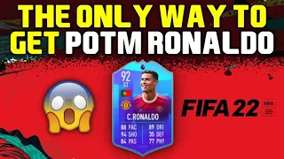 The only way to get POTM Ronaldo...