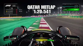 F1 23 Qatar Hotlap 1:20:541