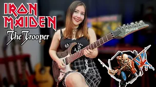 IRON MAIDEN - The Trooper Guitar Cover By Juliana Wilson