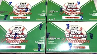 NEW RELEASE!  2023 TOPPS CHROME PLATINUM ANNIVERSARY BASEBALL CARDS!