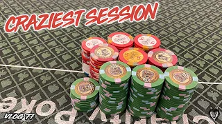 MY BIGGEST WIN IN CHICAGO!! I CAN'T LOSE!! **INSANE SESSION!! | Poker Vlog #77